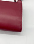 Coach Red Leather Zip Convertible Wristlet