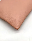 Kate Spade Light Pink Pebbled Leather Sienne Logo Pouch