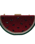 On 34th Fruit Wedge Clutch Bag