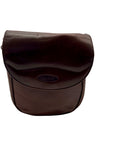 Oroton Brown Leather Crossbody Bag