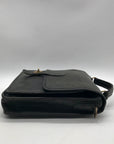 Coach Black Glove Leather Vintage Station Bag 6017