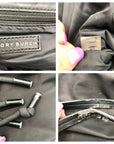 Tory Burch Black Nylon Scout Tote