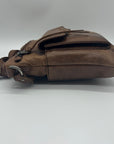 The Sak Brown Leather Crossbody bag