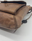The Sak Brown Leather Crossbody bag