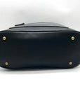Style & Co Black Faux Leather Hudsonn Crossbody Tote Bag