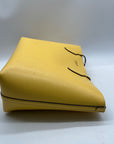 Kate Spade Yellow Pebbled Leather Tote Bag