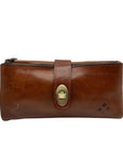 Patricia Nash Brown Leather Annesley Wallet