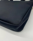 Longchamp Black Nylon Planetes Crossbody Bag