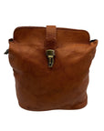 Pelletteria Di Mario Brown Leather Crossbody Bag