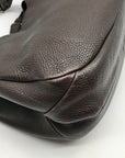 Bottega Veneta Brown Leather Shoulder Bag