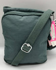 Kipling Relaxed Teal Nylon Eldorado Crossbody Bag