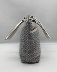 Coach Blue Signature C Monogram Canvas Stripe Tote Bag F28927