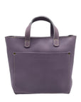 Portland Leather Goods Lavender Mini Crossbody Tote Bag