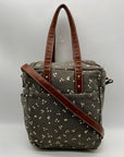 Makia Grey Fabric Commuter Tote Bag