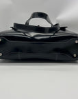 McKlein Joilet Black Leather Laptop Tote