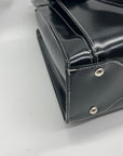 McKlein Joilet Black Leather Laptop Tote