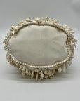Antik Kraft White Meera Beaded Shoulder Bag