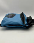 Turtle Ridge Blue Leather Crossbody Bag