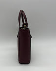 Michael Kors Burgundy Saffiano Leather Crossbody Bag
