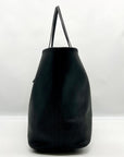 Michael Kors Black Saffiano Leather Jet Set Tote