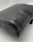 Giani Bernini Black Three Pocket Crossbody Bag