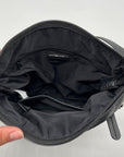 Giani Bernini Black Three Pocket Crossbody Bag