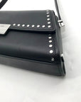 Michael Kors Black Leather Ludlow Convertible Shoulder Bag