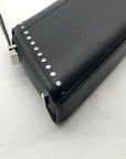 Michael Kors Black Leather Ludlow Convertible Shoulder Bag