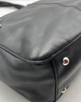 Tignanello Black Leather Shoulder Bag