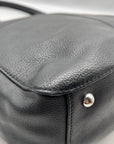 Tignanello Black Leather Shoulder Bag