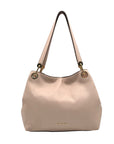 Michael Kors Raven Soft Pink Pebbled Leather Shoulder Tote