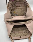 Michael Kors Raven Soft Pink Pebbled Leather Shoulder Tote