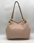 Michael Kors Raven Soft Pink Pebbled Leather Shoulder Tote