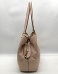 Michael Kors Raven Soft Pink Pebbled Leather Shoulder Tote