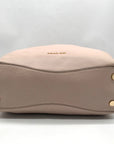 Michael Kors Raven Soft Pink Pebbled Leather Shoulder Tote