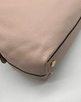 Michael Kors Raven Soft Pink Pebbled Leather Shoulder Tote