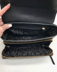 Calvin Klein Multicolor Faux Leather Signature Flap Millie Shoulder Bag