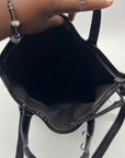 Coach Signature Stripe Fold over Tote Bag F23304