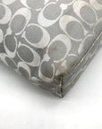 Coach Grey Signature Monogram Jacquard Penelope Lunch Tote F14693