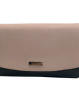 Kate Spade Laurel Way Black & Blush Pink Saffiano Leather Greer Shoulder Bag