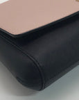 Kate Spade Laurel Way Black & Blush Pink Saffiano Leather Greer Shoulder Bag