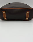 Dooney & Bourke Deep Brown Pebbled Grain Leather Backpack