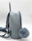 Like Dreams Light Denim Kingston Rhinestone Backpack
