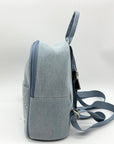 Like Dreams Light Denim Kingston Rhinestone Backpack