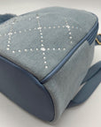 Like Dreams Light Denim Kingston Rhinestone Backpack