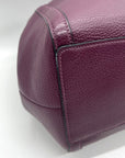 Coach Purple Leather Kristy Shoulder Bag C6231