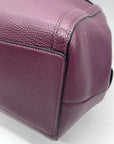 Coach Purple Leather Kristy Shoulder Bag C6231