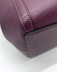 Coach Purple Leather Kristy Shoulder Bag C6231