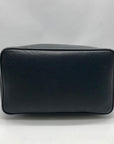 Dooney & Bourke Black Pebbled Leather East West Hobo Bag