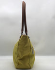 Tignanello Yellow Leather Perfect Pocket Tote Bag